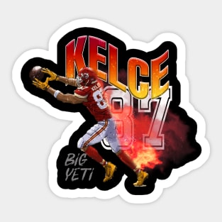 Kelce 87 Big Yeti Sticker